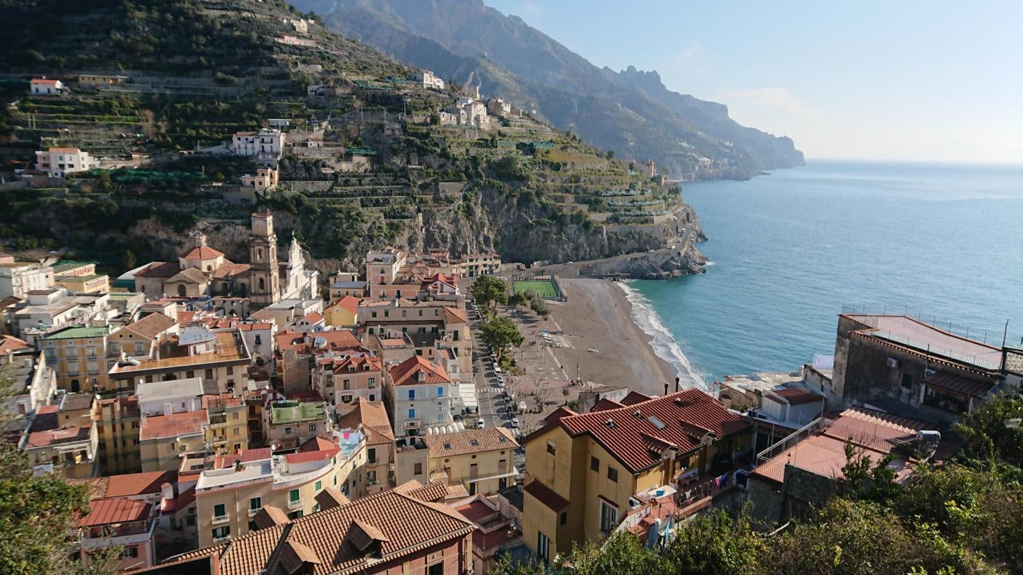 Casa Vacanze Freeholiday House Minori Eksteriør billede